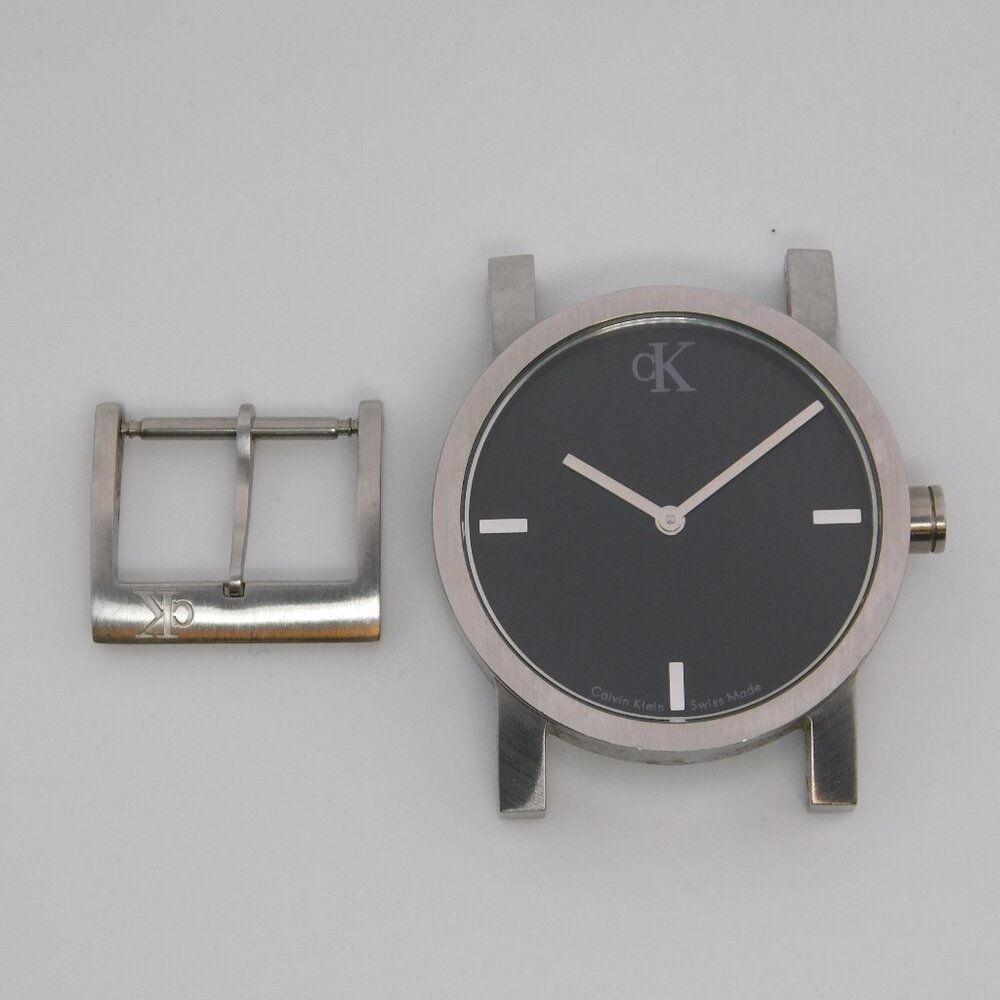 Calvin Klein K7111 Swiss Made Quartz Analog Men's Watch New Battery